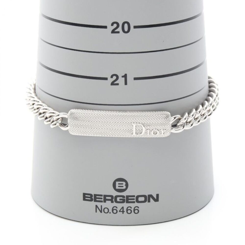 Dior Stainless Steel Chain Link Bracelet - Picture 4 of 6